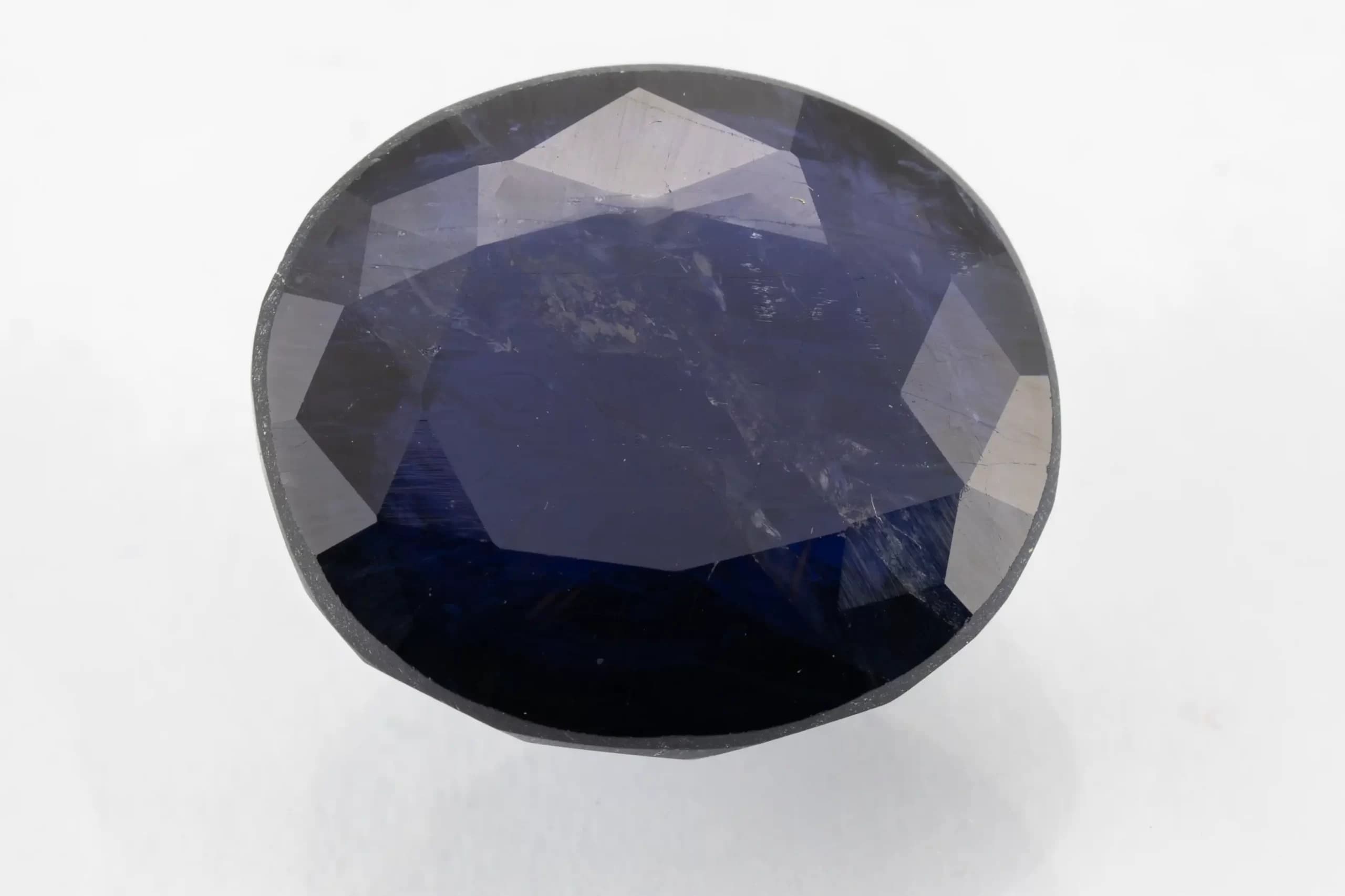 Iolite Stone 3.89 Carat (Kaka Neeli Stone) - View #1