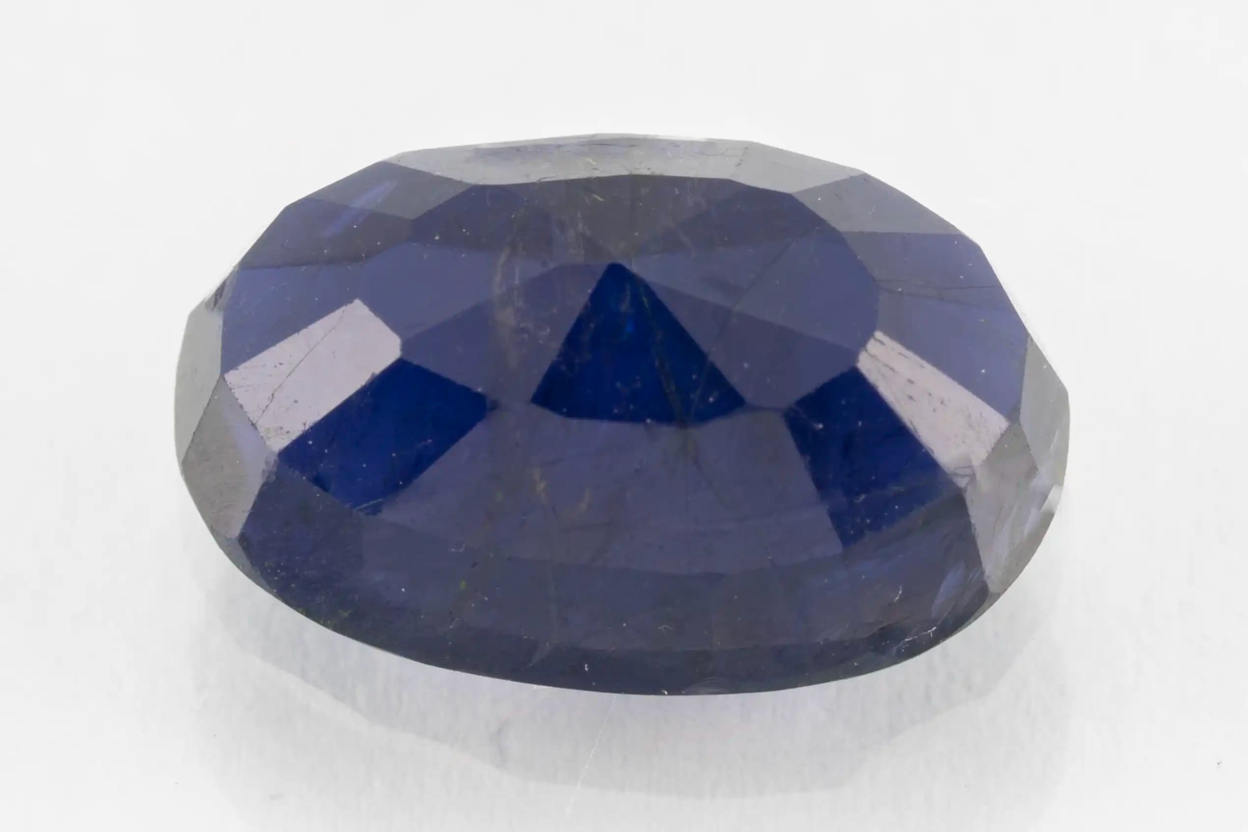 Iolite Stone 4.25 Carat (Kaka Neeli Stone) - View #2