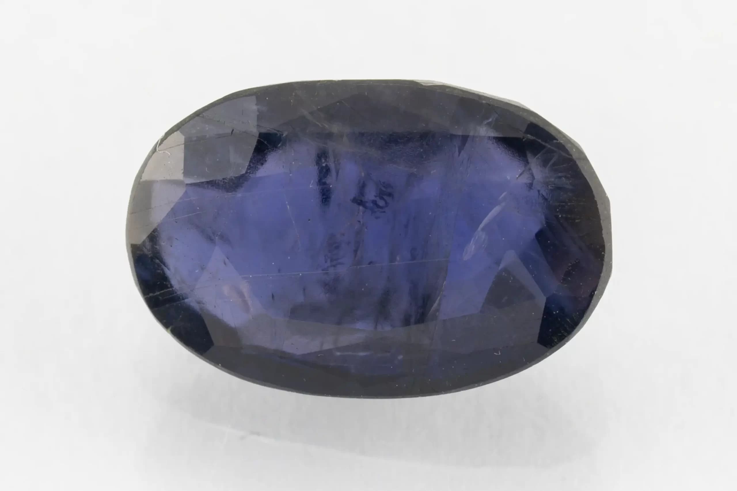 Iolite Stone 4.25 Carat (Kaka Neeli Stone) - View #1
