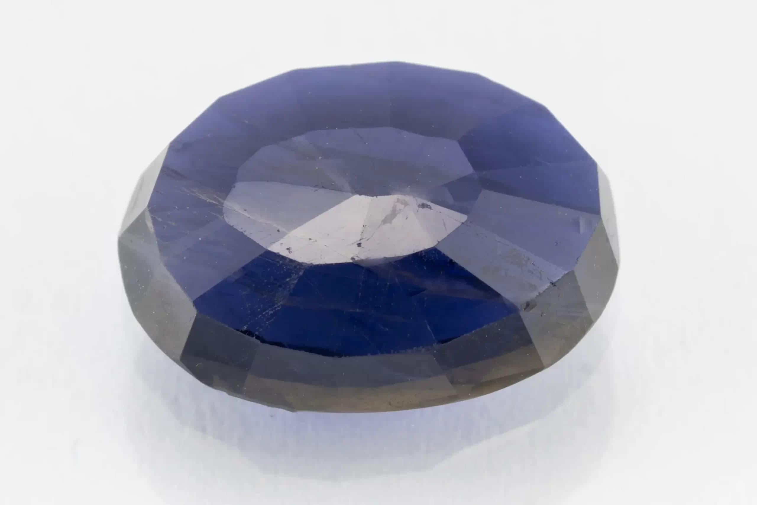 Iolite Stone 4.38 Carat (Kaka Neeli Stone) - View #2