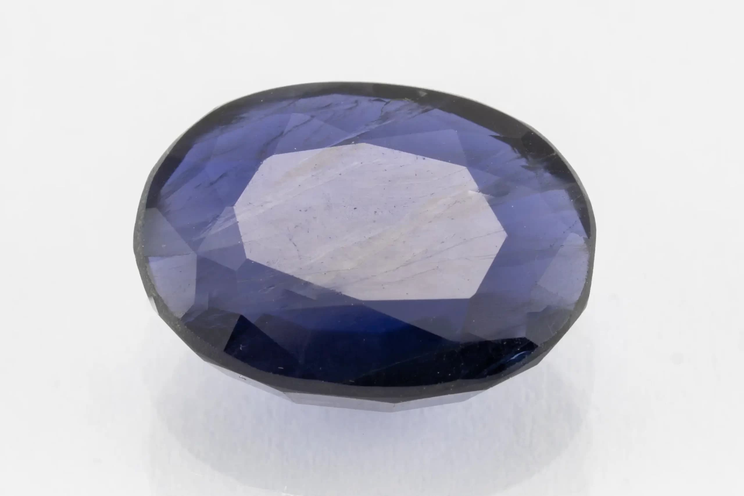 Iolite Stone 4.38 Carat (Kaka Neeli Stone) - View #1