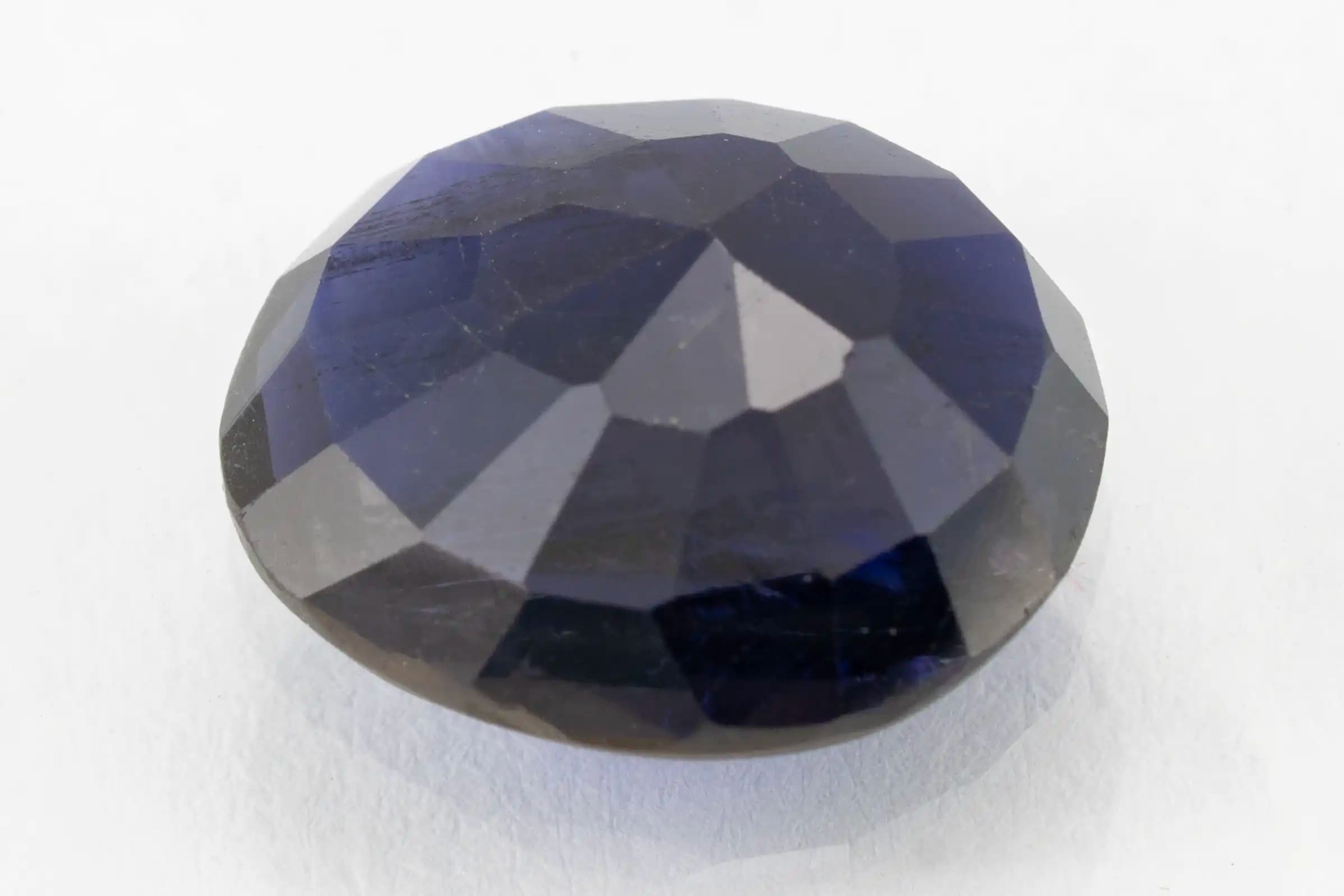 Iolite Stone 4.85 Carat (Kaka Neeli Stone) - View #2