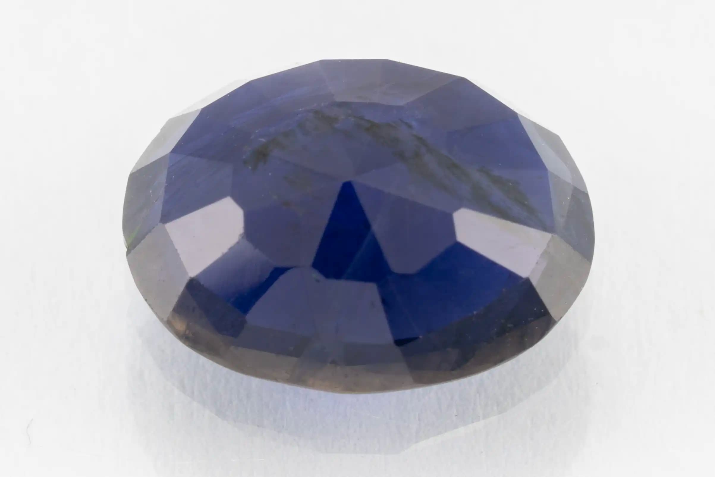Iolite Stone 9.51 Carat (Kaka Neeli Stone) - View #2