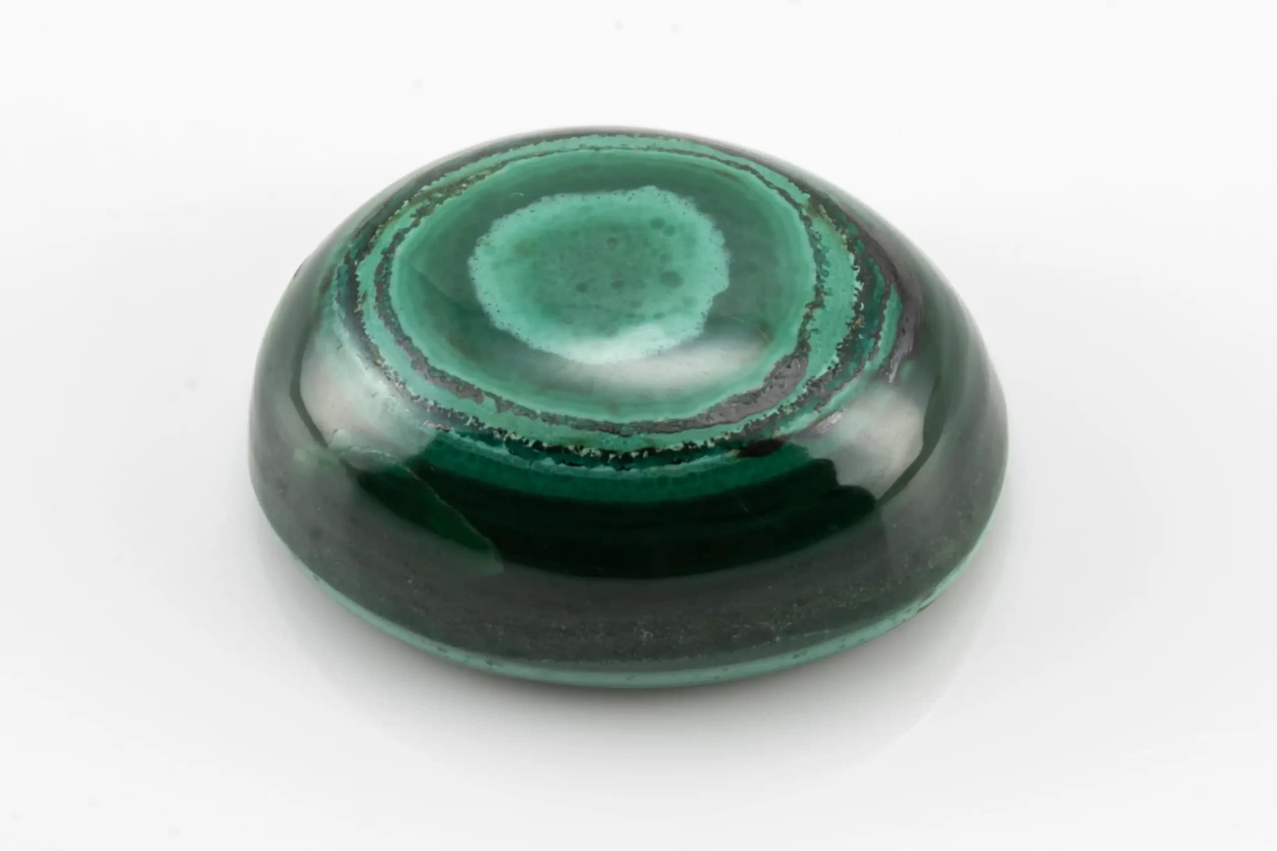 Malachite Stone 14.15 Carat (Kidney Stone)