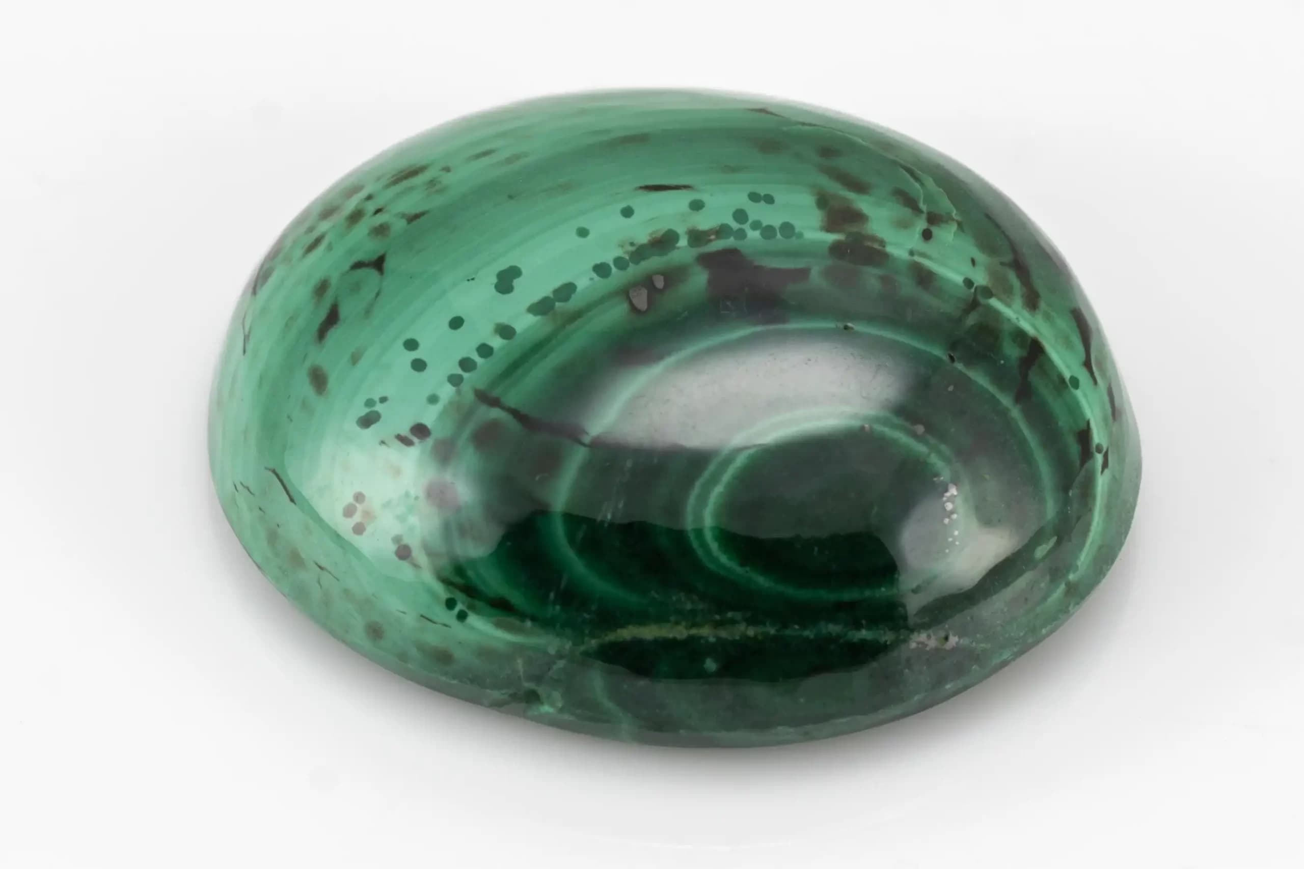 Malachite Stone 14.46 Carat (Kidney Stone)