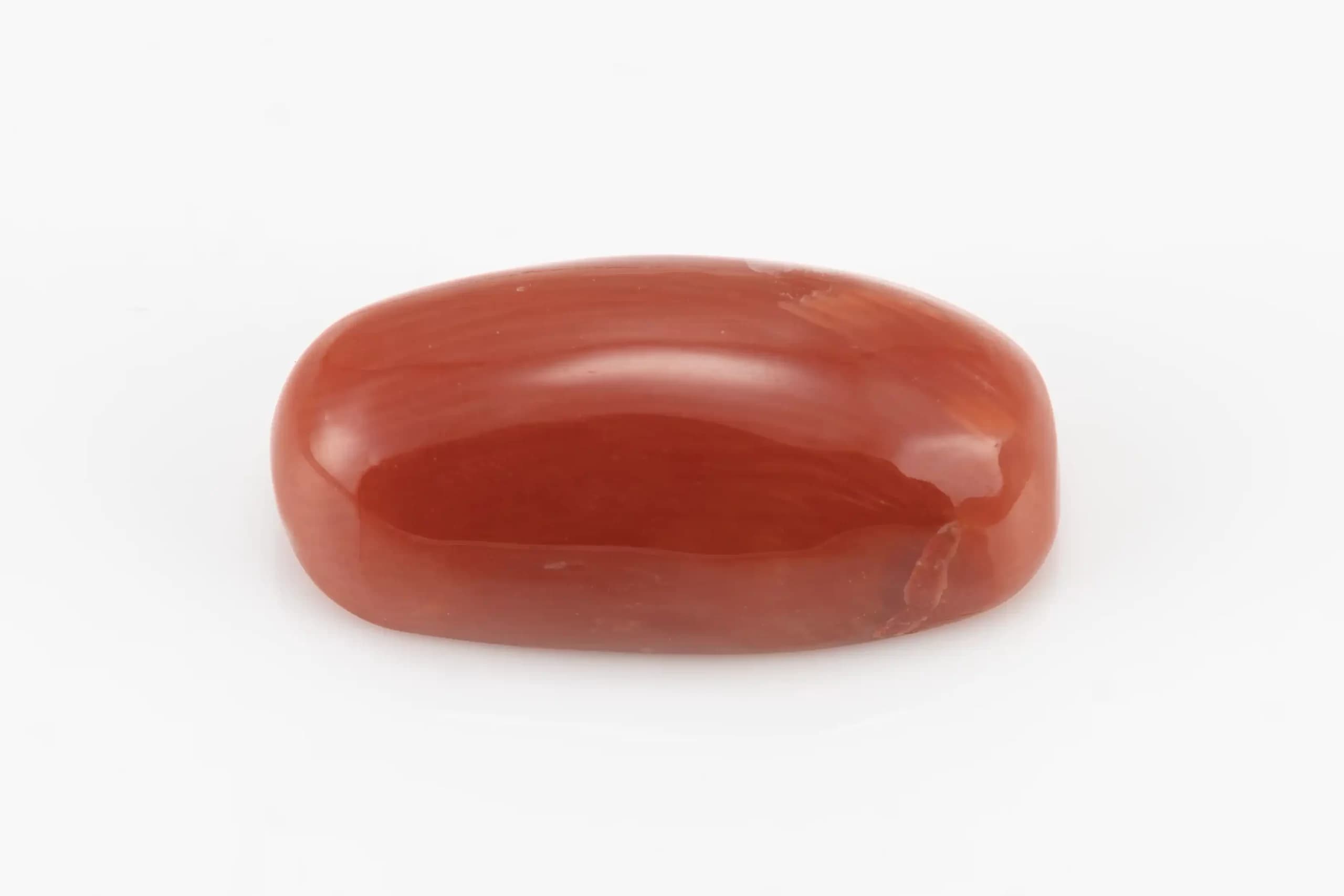 Moonga Stone 7.34 Ratti (6.68 Carat) - Italian Red Coral - View #1