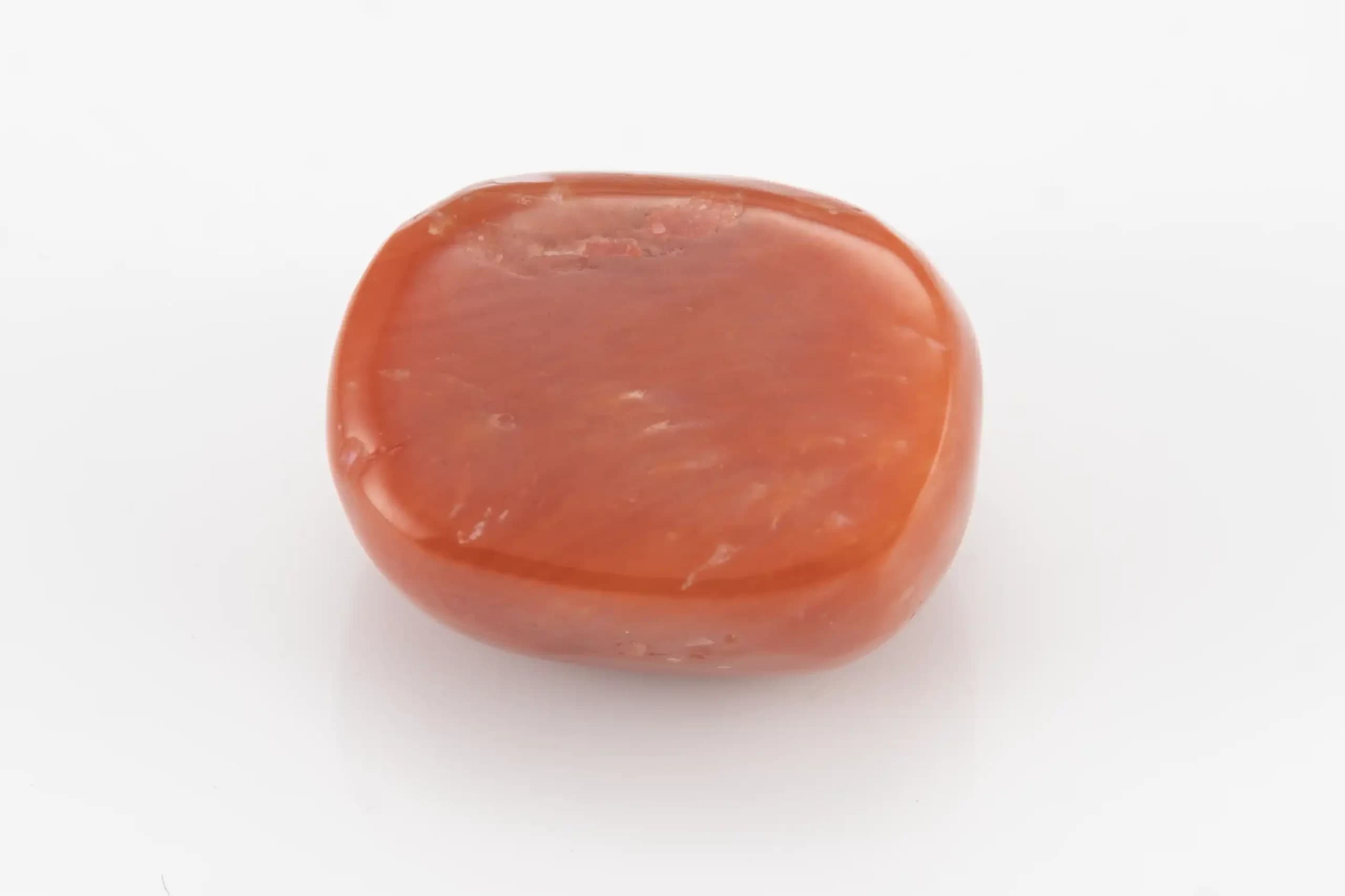 Moonga Stone 7.54 Ratti (6.86 Carat) - Italian Red Coral - View #2