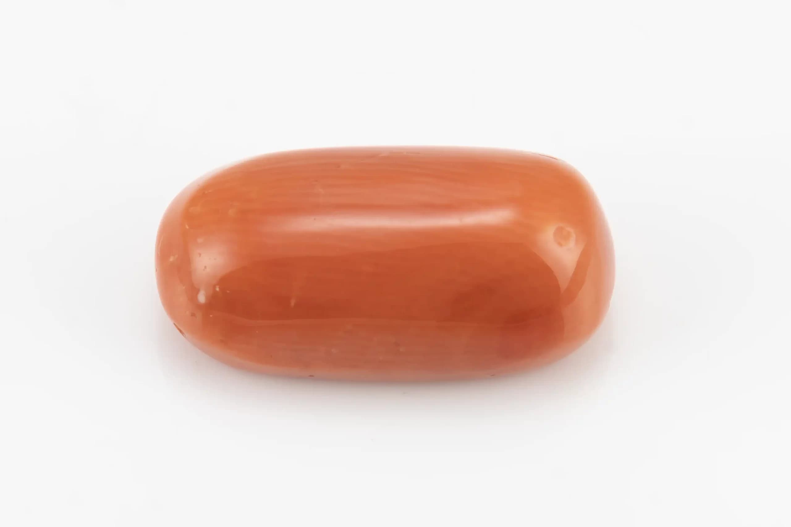 Moonga Stone 8.30 Ratti (7.55 Carat) - Italian Red Coral - View #1