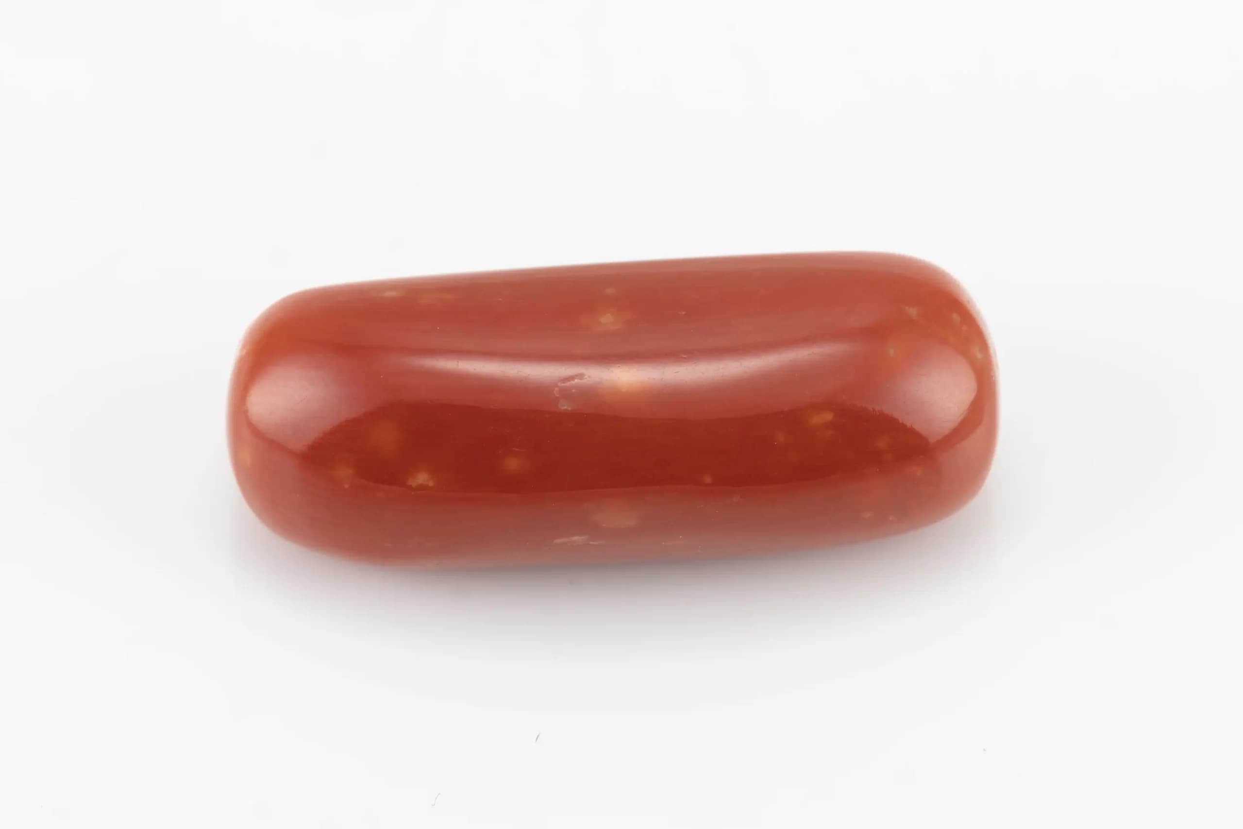 Moonga Stone 10.55 Ratti (9.605 Carat) - Italian Red Coral - View #2