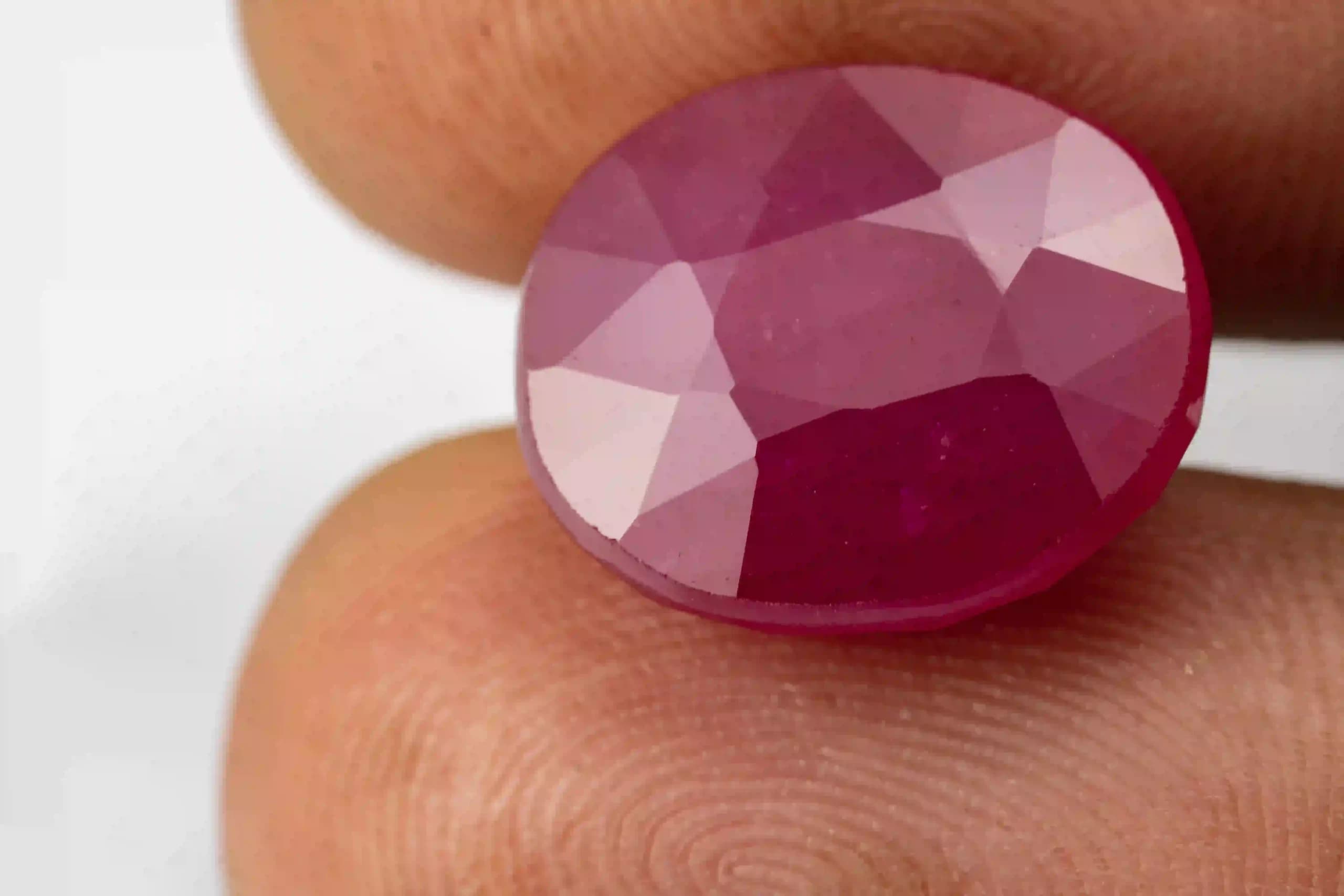 Authentic Ruby (Manek) 11.89 Carat / 13.06 Ratti - Bangkok A1 - View #3