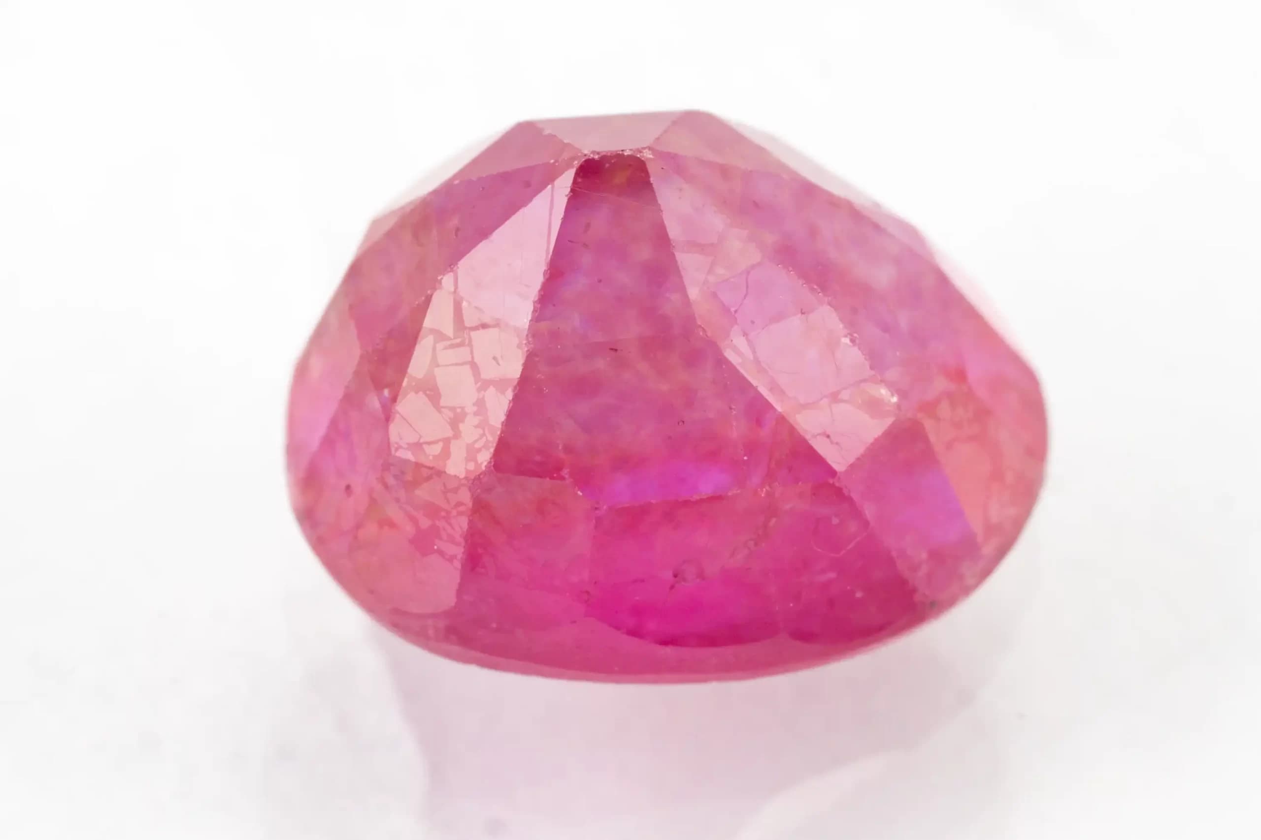 Ruby (Manek) 6.08 Ratti - 5.53 Carat Ruby Stone - Bangkok - View #2
