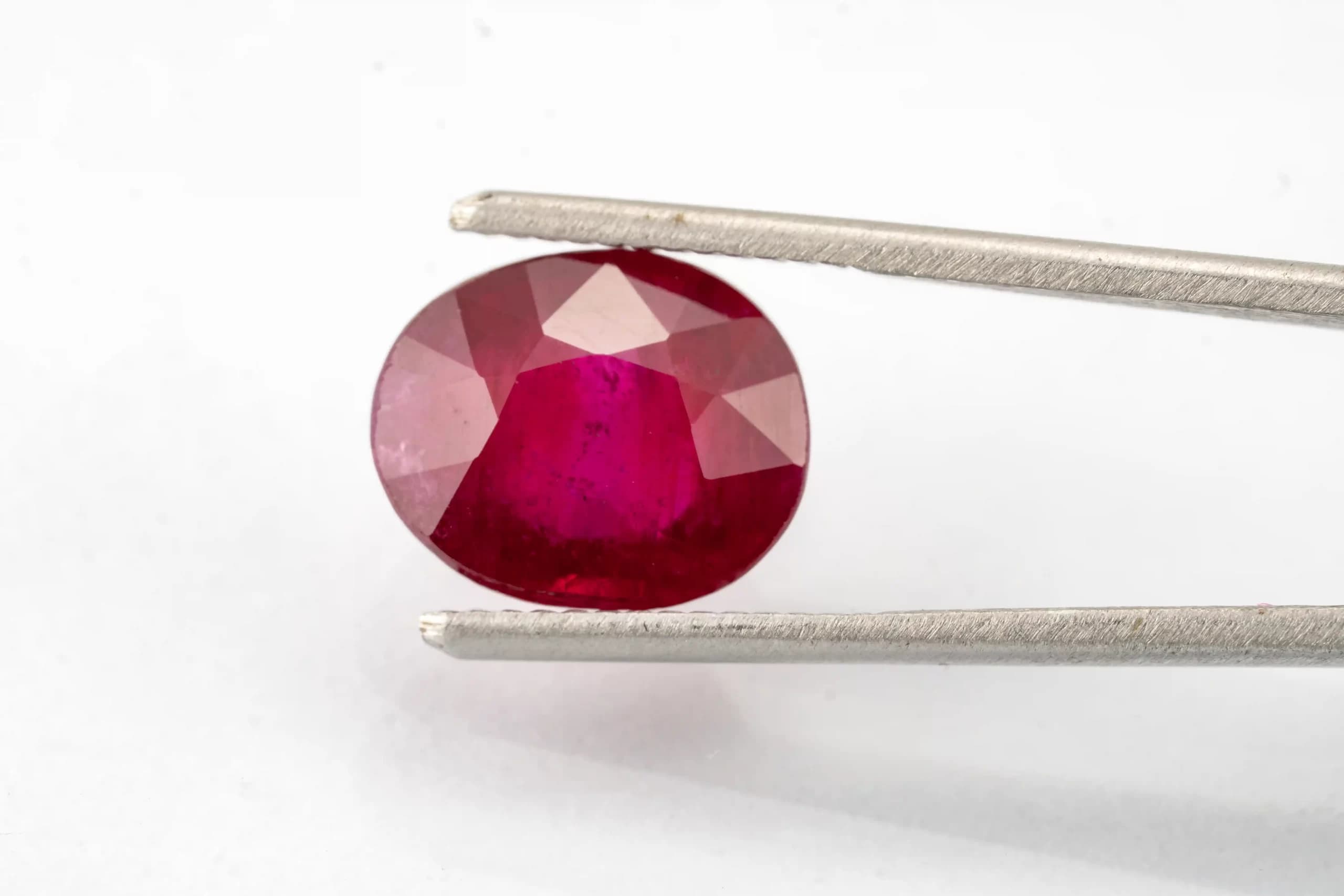Manik Stone 5.71 Ratti - 5.20 Carat Ruby Stone - Bangkok A1 - View #2
