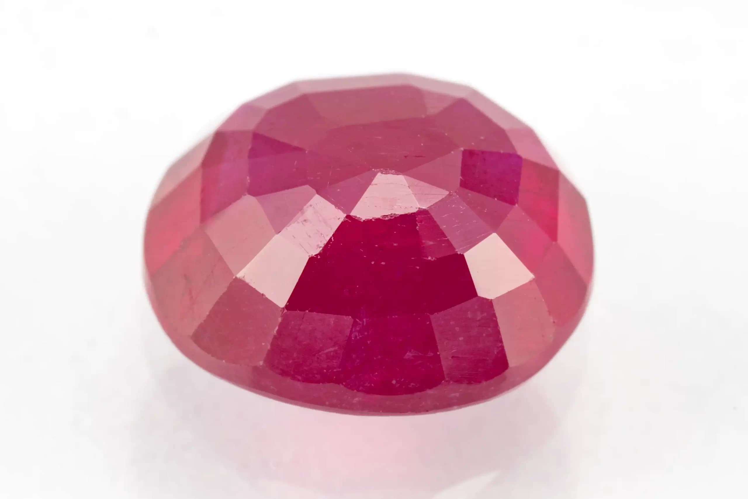 Manik Stone 5.77 Ratti - 5.25 Carat Ruby Stone - Bangkok A1 - View #3