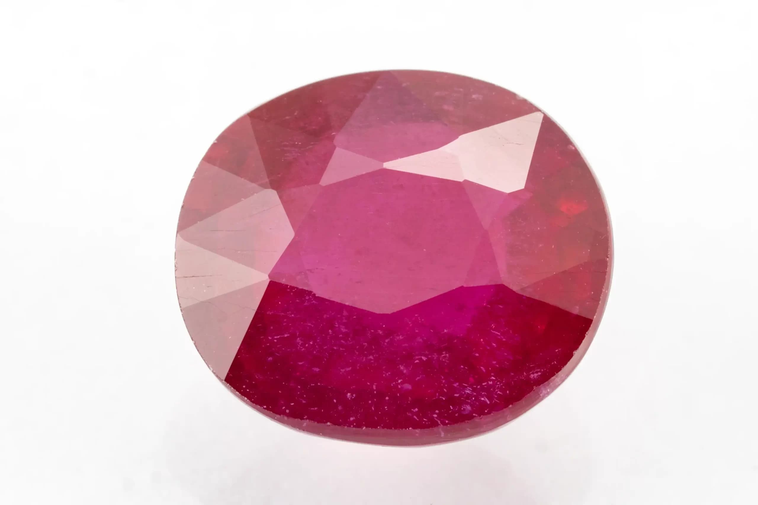 Manik Stone 5.77 Ratti - 5.25 Carat Ruby Stone - Bangkok A1 - View #1