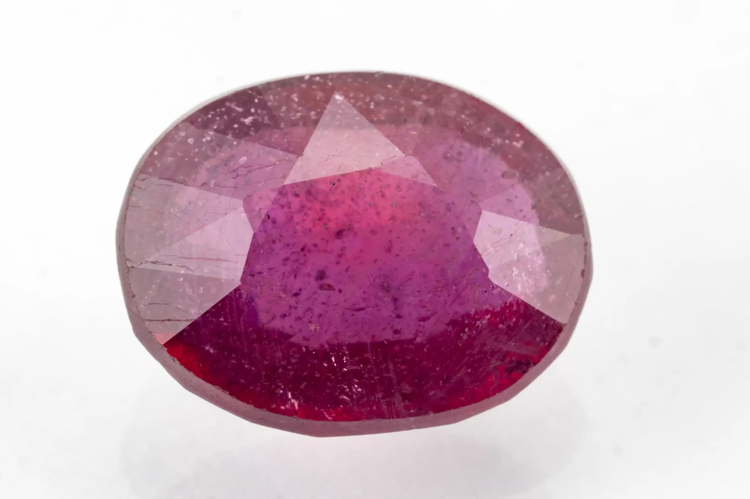 Manik Stone 8.48 Ratti - 7.72 Carat Ruby Stone - Bangkok A1 - View #1
