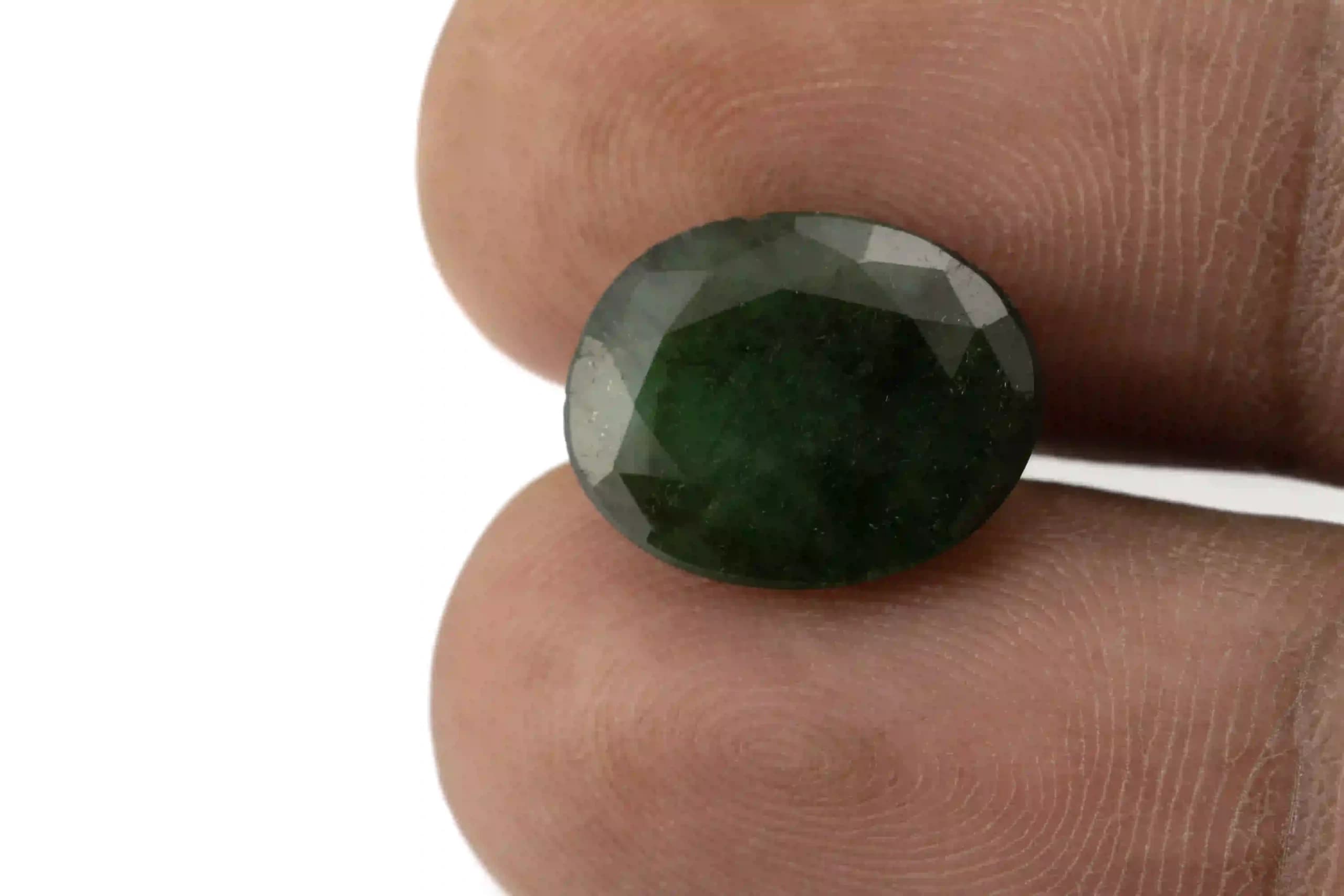 Brazilian Emerald 6.24 Carat (6.86 Ratti) – Panna Stone - View #4