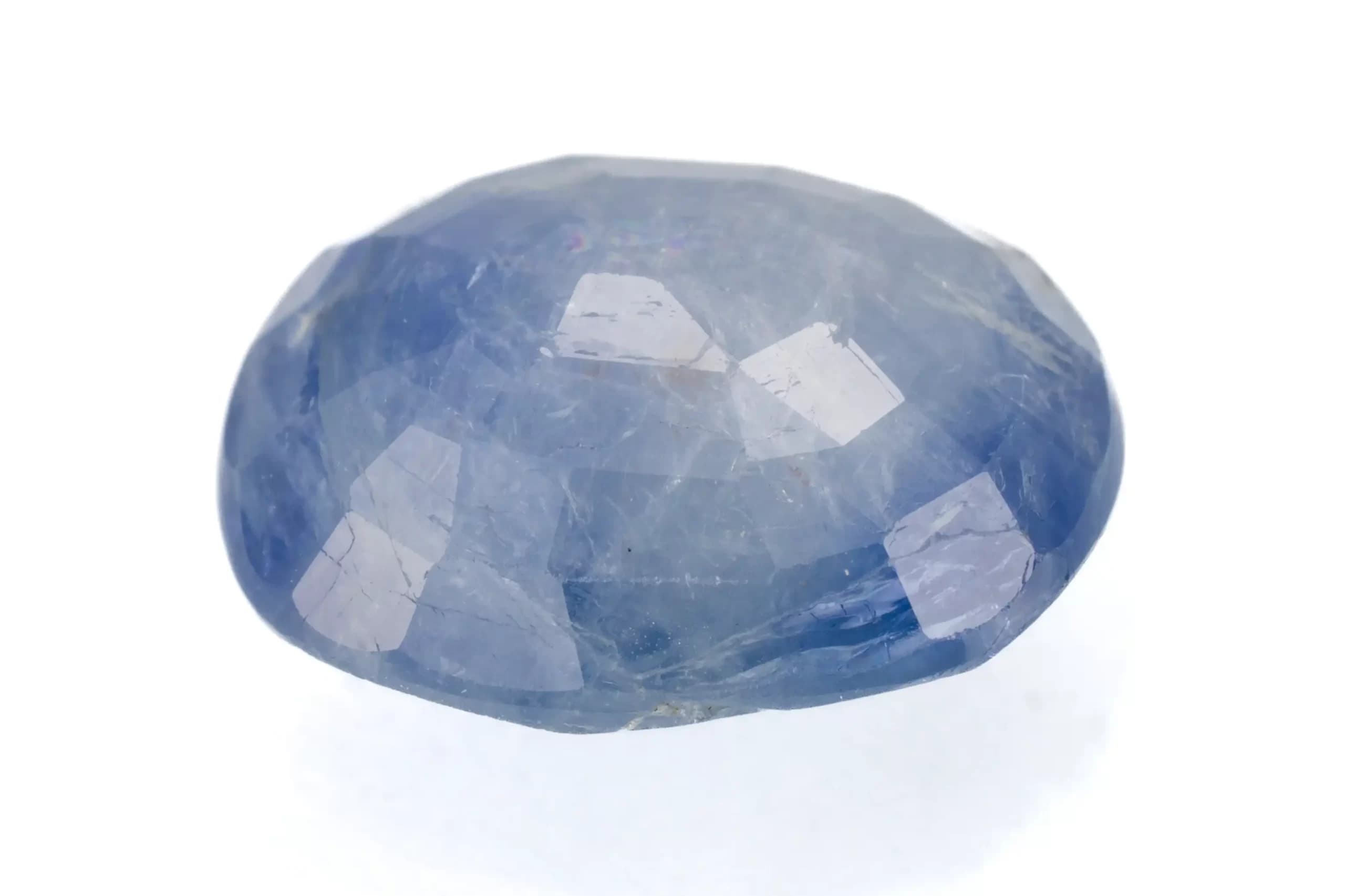 Ceylon Neelam Stone 6.12 Ratti (5.57 Carat) - Natural Blue Sapphire - View #2