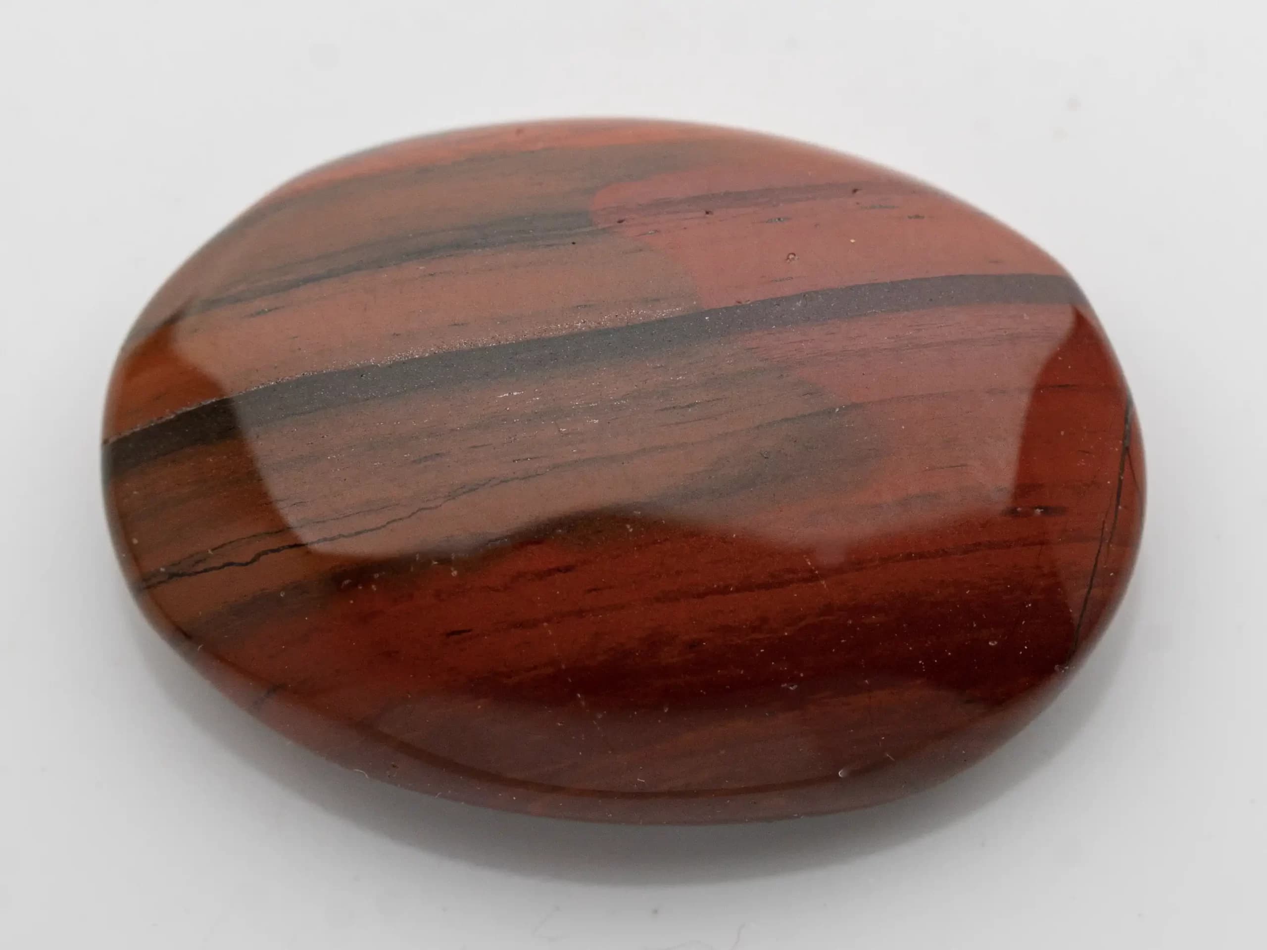 Natural Red Jasper Stone 8.90 Carat (9.78 Ratti) Oval Cabochon - View #1