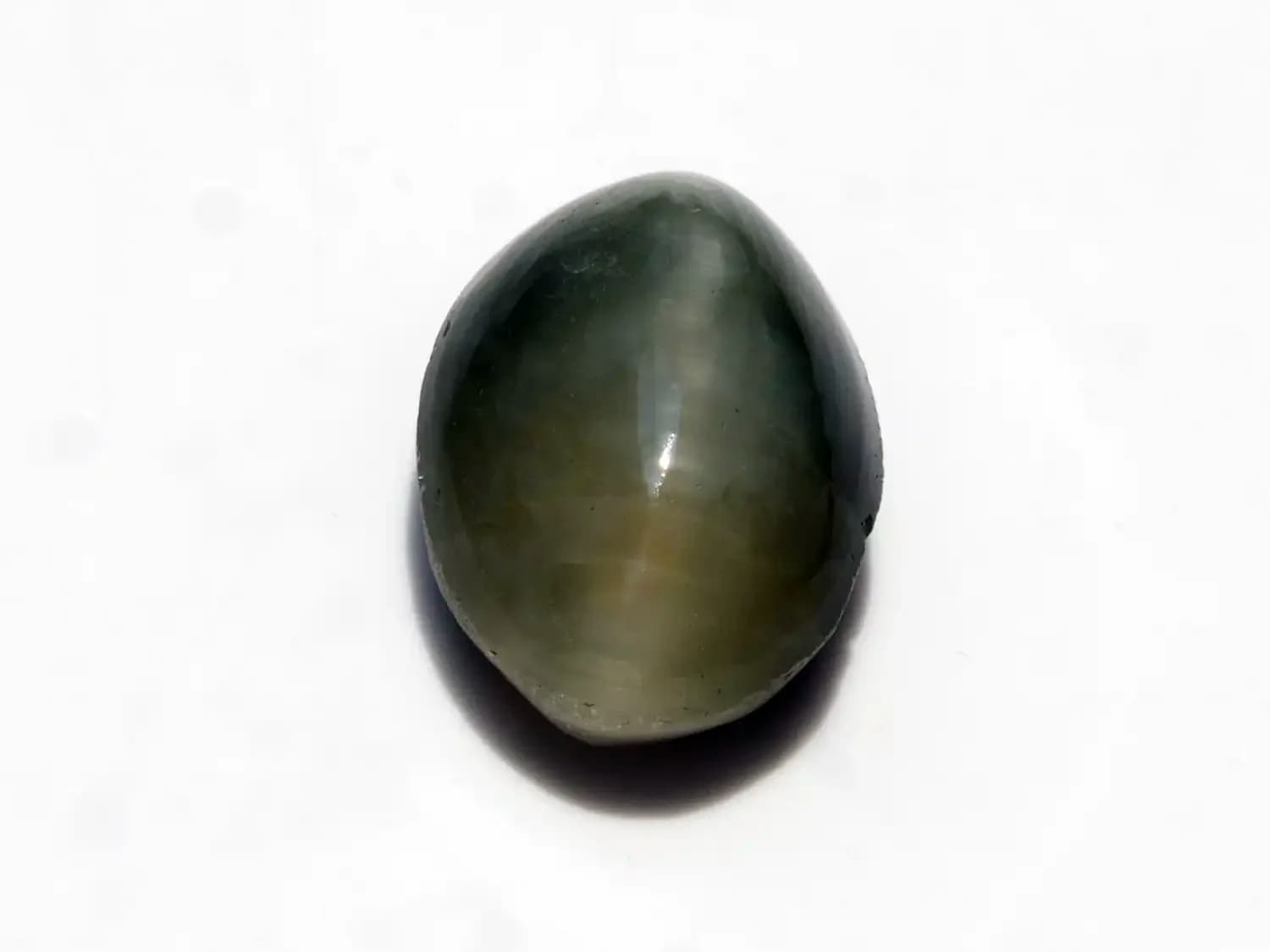 Quartz Cat’s Eye Gemstone (Lahsuniya Ratna) – 5.61 Carat (6.16 Ratti) - View #1