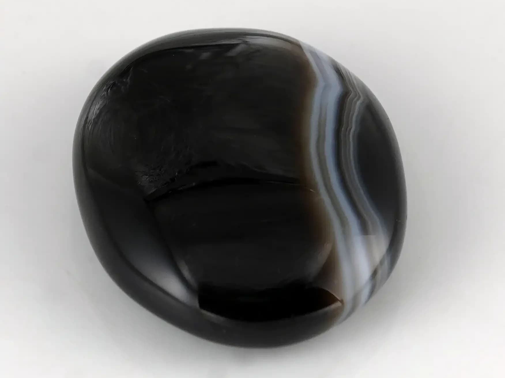 Natural Sulemani Hakik Agate Stone 8.04 Carat (8.83 Ratti), Certified - View #2