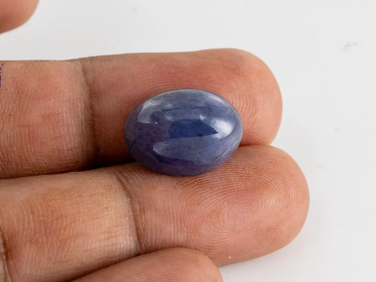 Natural Tanzanite Stone 16.60 Carat (18.24 Ratti) – Certified Original Gemstone - View #3