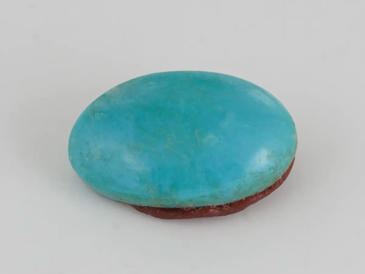 Original American Firoza Turquoise Stone 8.30 Carat (9.12 Ratti)