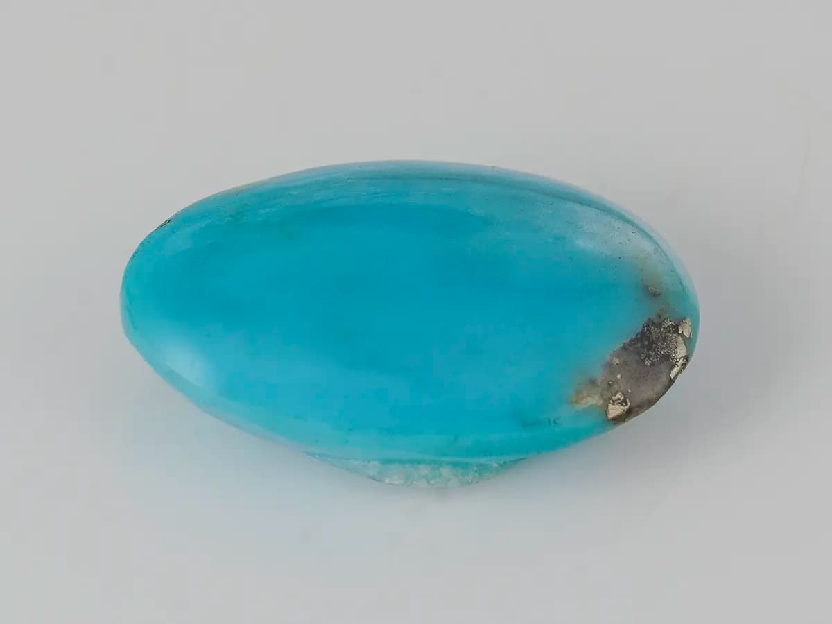 Original Irani Firoza Stone 11.38 Carat (12.50 Ratti) – Natural Blue Turquoise