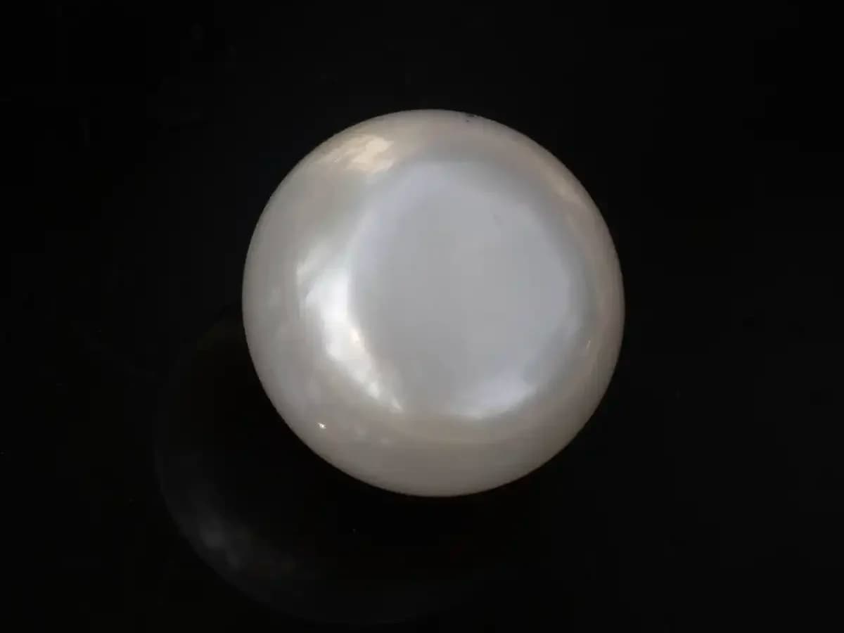 Cultured Pearl Stone (Moti Ratna) – 4.11 Carat (4.52 Ratti) - View #2