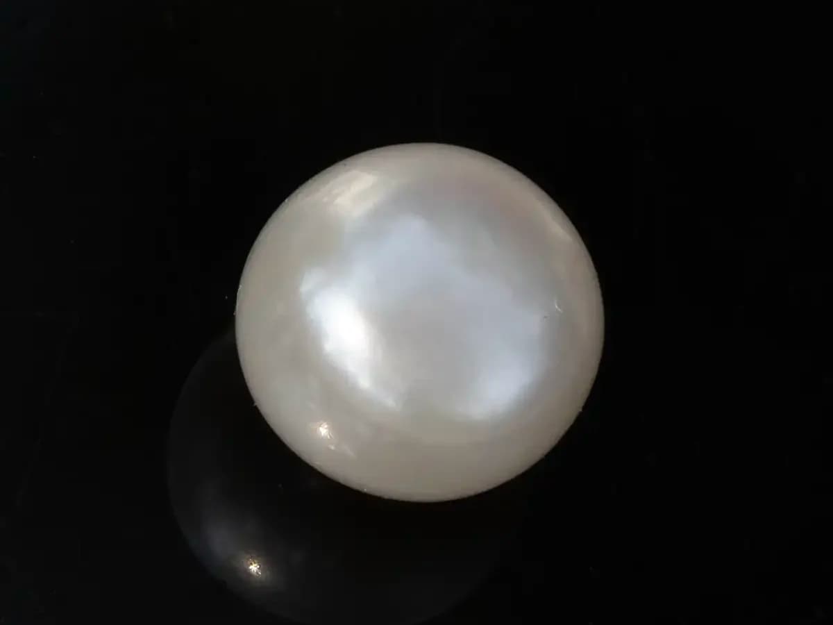 Cultured Pearl Stone (Moti Ratna) – 4.25 Carat (4.67 Ratti)
