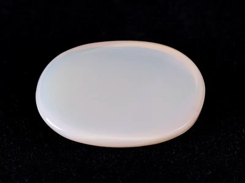 Australian Milky Opal (Doodhiya Patthar) 5.69 Carat (6.25 Ratti) — Solid White - View #2