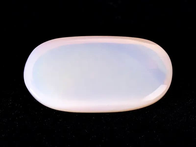 Australian Milky Opal (Doodhiya Patthar) 6.62 Carat (7.27 Ratti) — Solid White - View #2