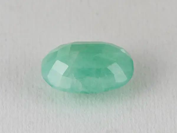 Brazilian Emerald 6.2 Carat (6.81 Ratti) Panna Stone — Sapota - View #2