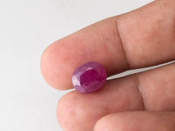 Bangkok Ruby Stone (Manik) 11.3 Carat (12.42 Ratti) - View #3