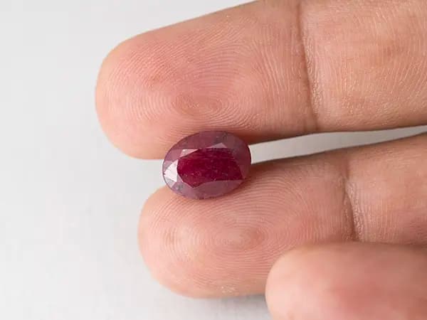 Bangkok Ruby Stone (Manik) 4.65 Carat (5.11 Ratti) - View #3