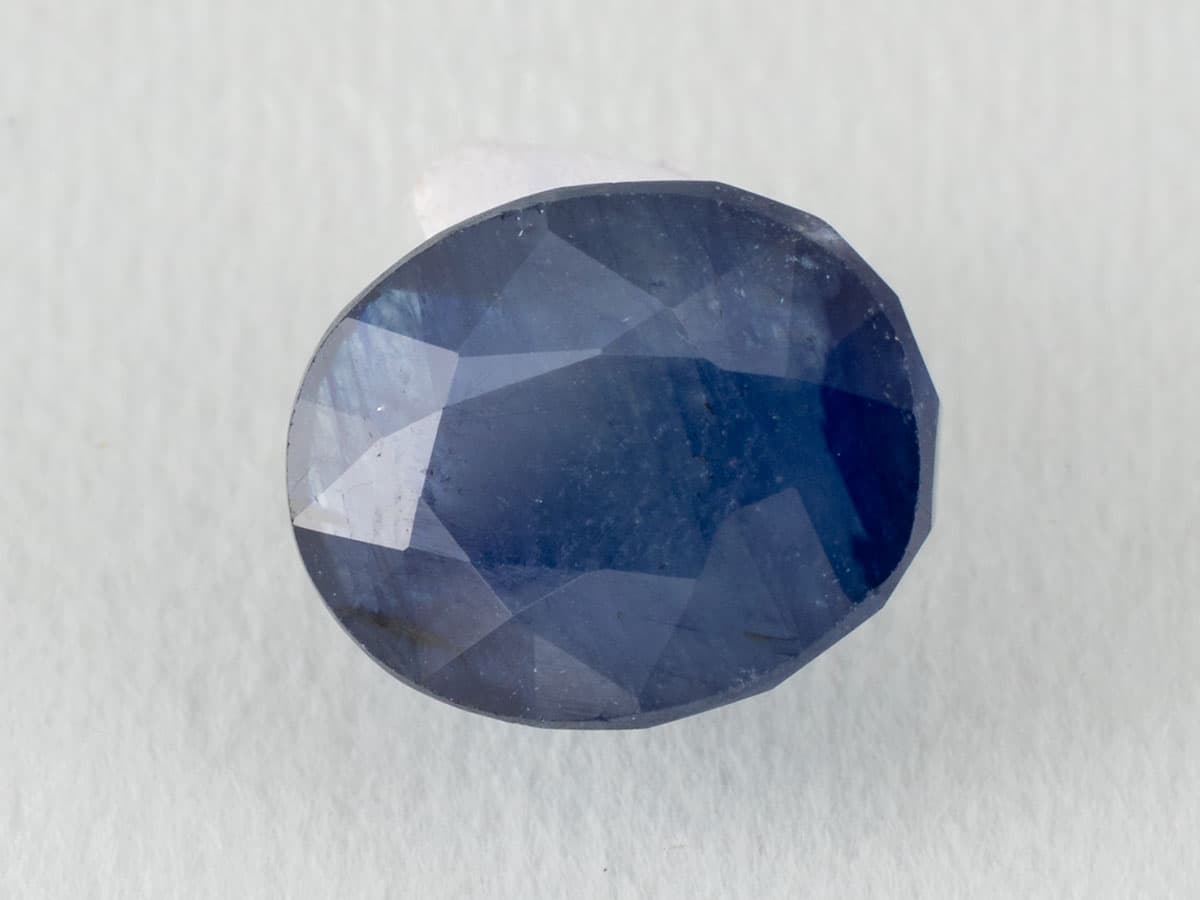 Bangkok Blue Sapphire (Neelam) 5.20 Carat (5.71 Ratti) — Oval Cut - View #1