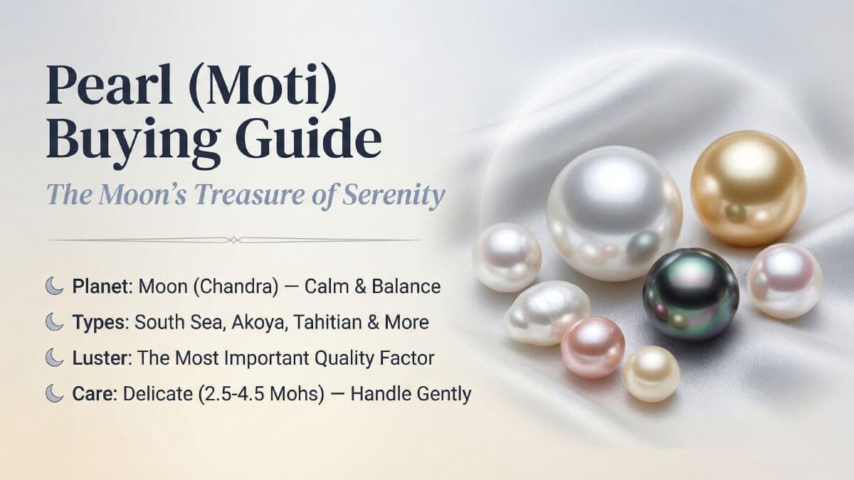 Pearl (Moti) Buying Guide: 7 Expert Tips for the Perfect Gemstone