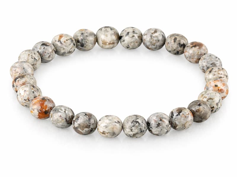 Grey Jasper Bracelet (8mm) – Certified