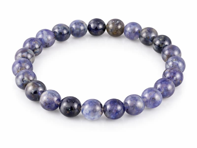 Iolite (Neeli) Bracelet – Certified 8mm - View #1