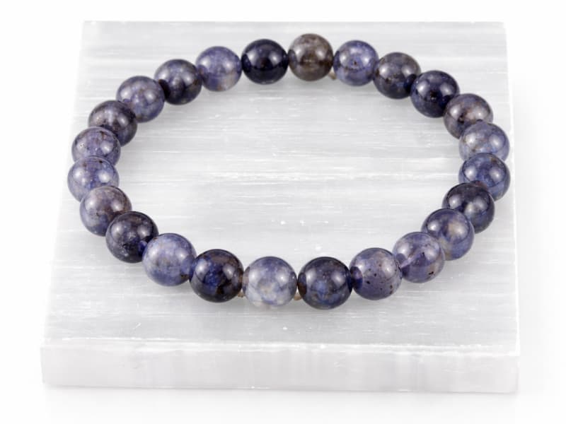 Iolite (Neeli) Bracelet – Certified 8mm - View #3