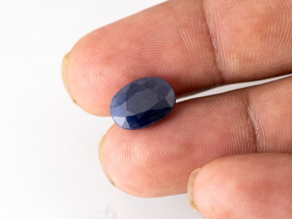 Natural African Blue Sapphire (Neelam) 6.10 Carat (6.70 Ratti) - View #3