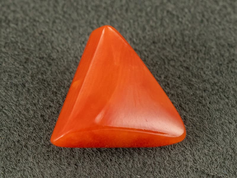 Italian Red Coral (Moonga) 4.34 Carat (4.77 Ratti) - View #1