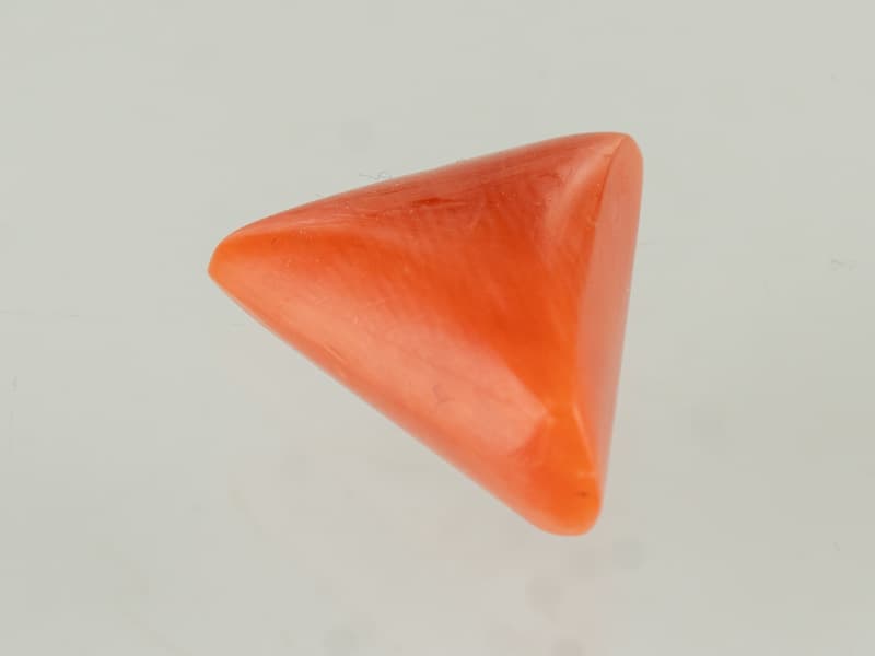 Italian Red Coral (Moonga) 4.35 Carat (4.78 Ratti) - View #3