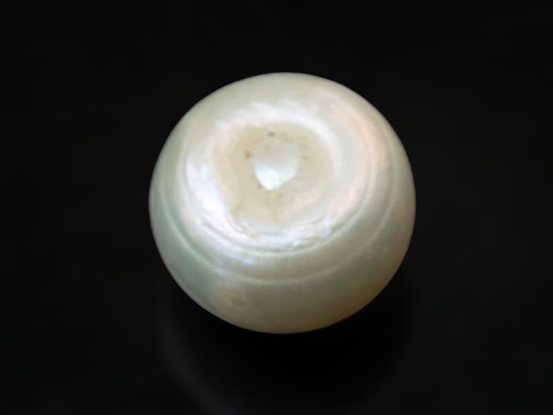 Cultured Pearl Stone (Moti Ratna) 10.84 Carat (11.91 Ratti) Round Shape - View #2