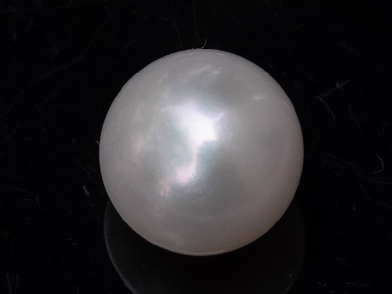 Cultured Pearl Stone (Moti Ratna) 10.91 Carat (11.99 Ratti) Round Shape - View #1