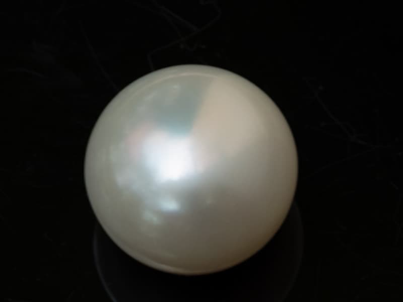 Cultured Pearl Stone (Moti Ratna) 10.99 Carat (12.08 Ratti) Round Shape - View #1