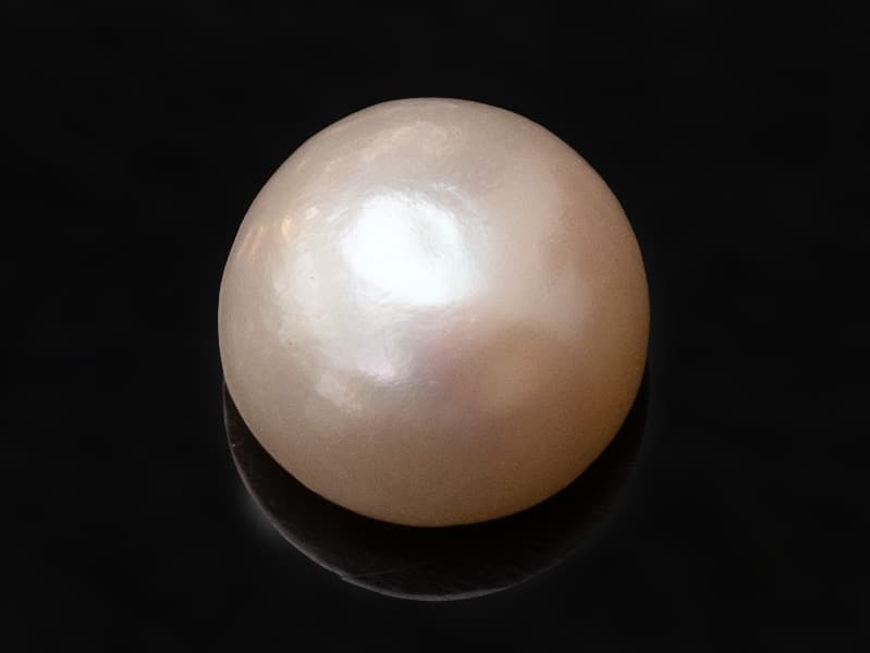 Cultured Pearl Stone (Moti Ratna) 4.25 Carat (4.67 Ratti) Round Shape - View #1