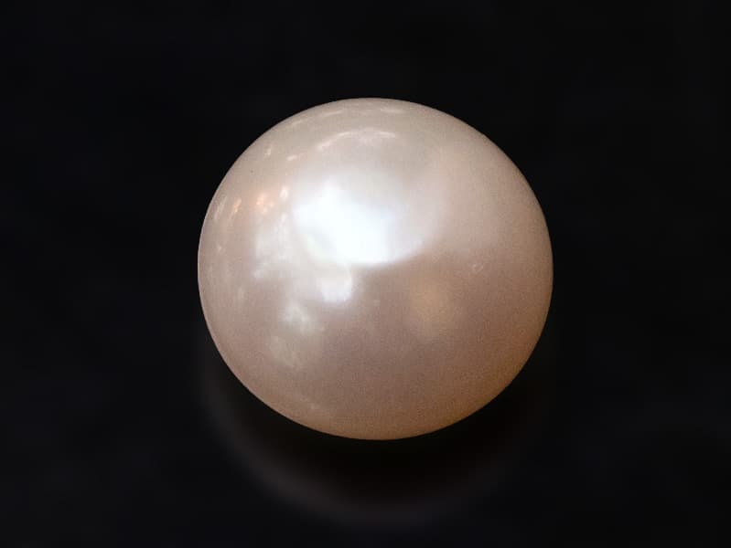 Cultured Pearl Stone (Moti Ratna) 4.40 Carat (4.84 Ratti) Round Shape