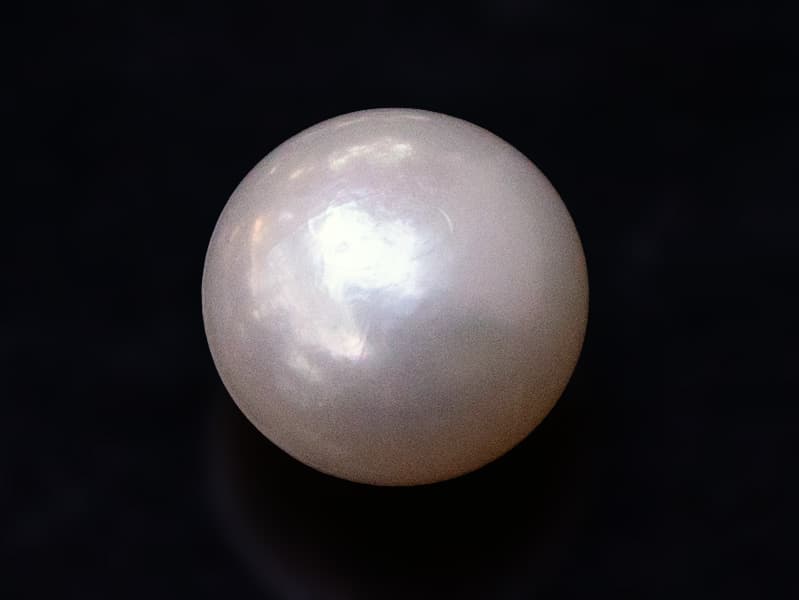 Cultured Pearl Stone (Moti Ratna) 4.80 Carat (5.27 Ratti) Round Shape