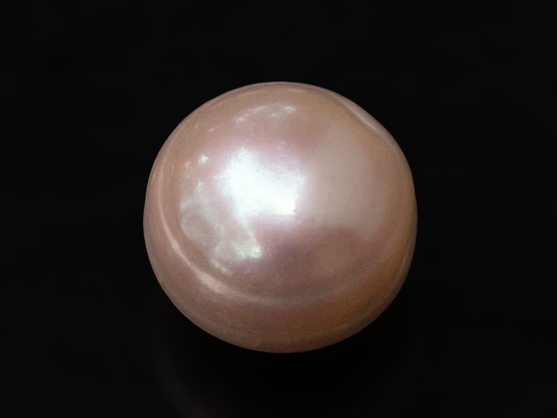 Cultured Pearl Stone (Moti Ratna) 5.03 Carat (5.53 Ratti) Round Shape - View #2