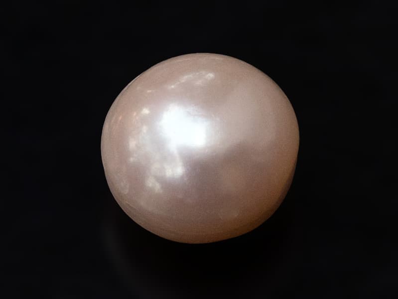 Cultured Pearl Stone (Moti Ratna) 5.03 Carat (5.53 Ratti) Round Shape - View #1